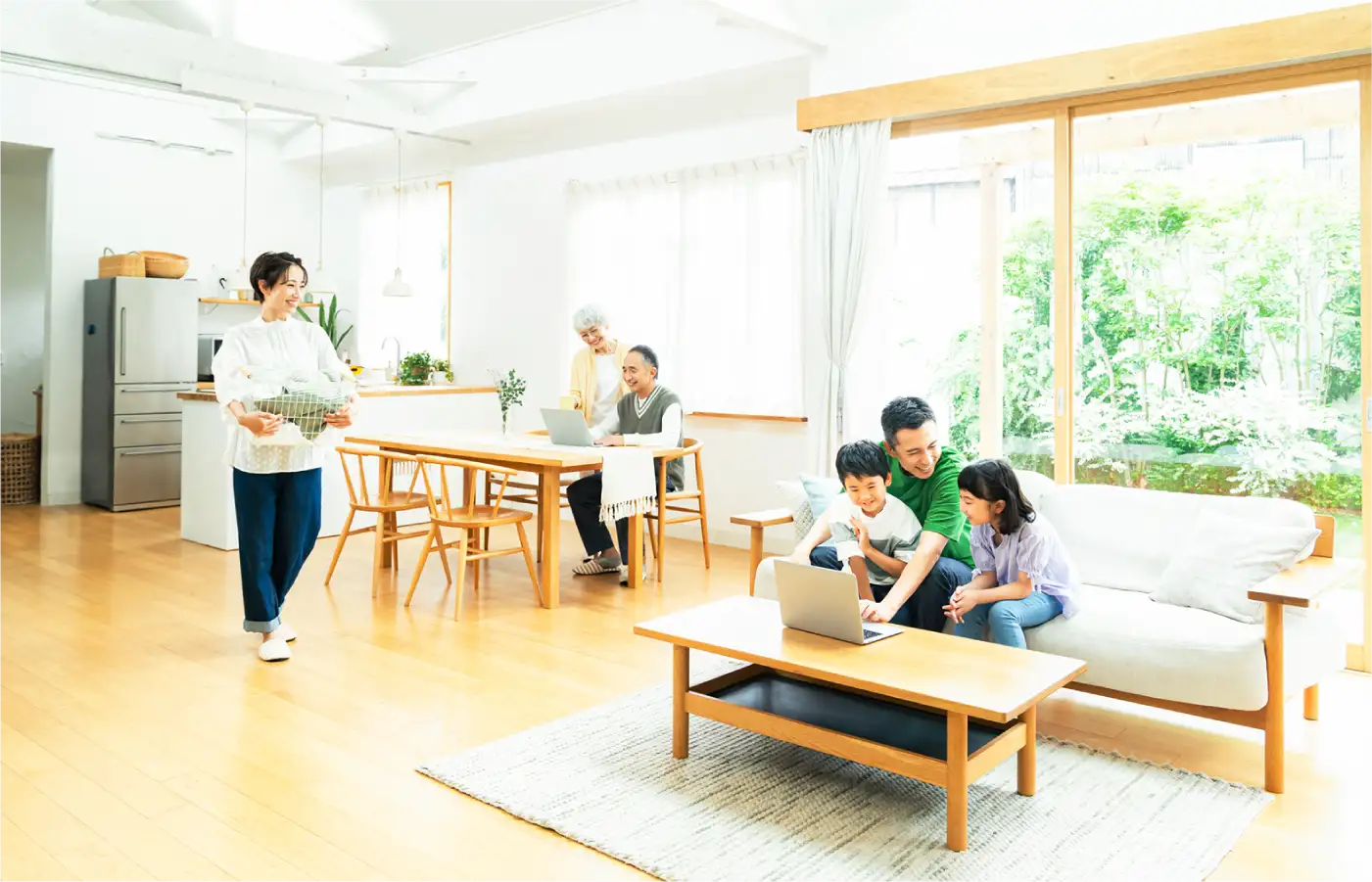 24時間365日、きれいな空気で満たすのイメージ